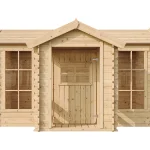 houten speelhuisje