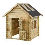 houten speelhuisje