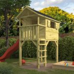 houten speelhuisje